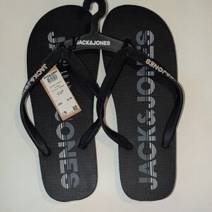 Jack & Jones Black Sandals